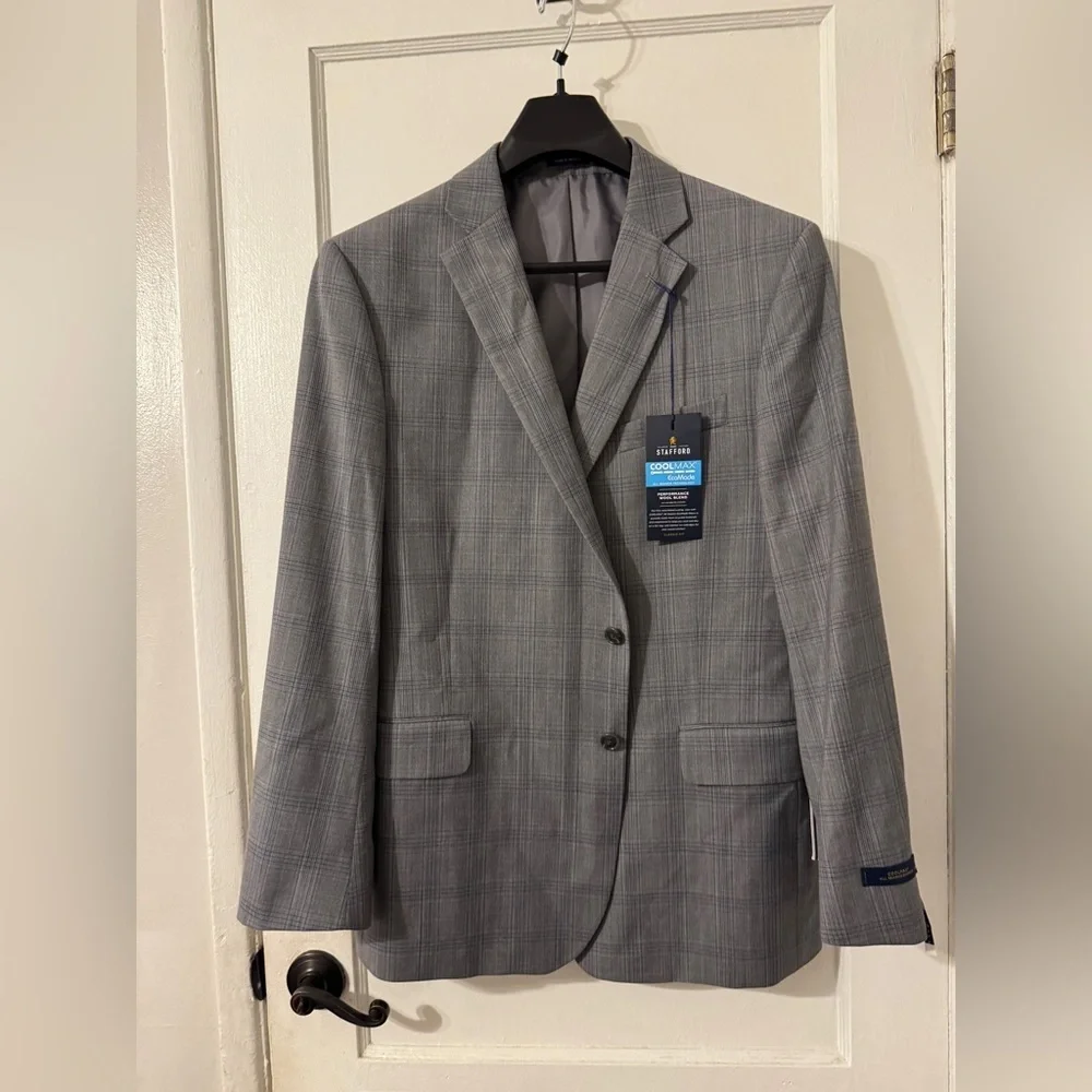 Stafford blazer 48 regular nwt retail$220